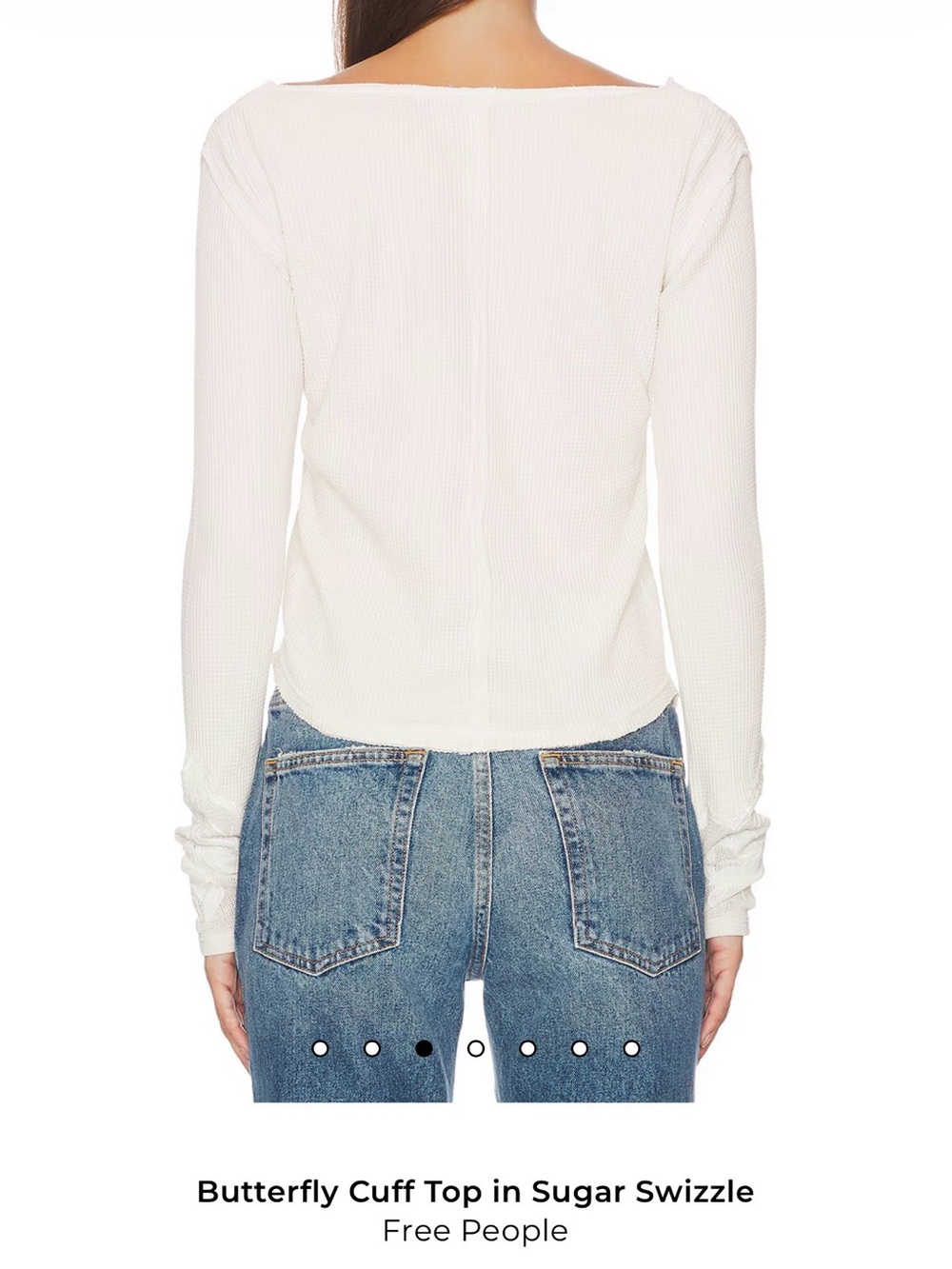Free People Butterfly Cuff Top - Picture 3 of 10